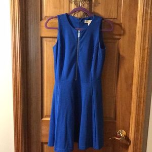 Michael Kors Blue A-Line Dress